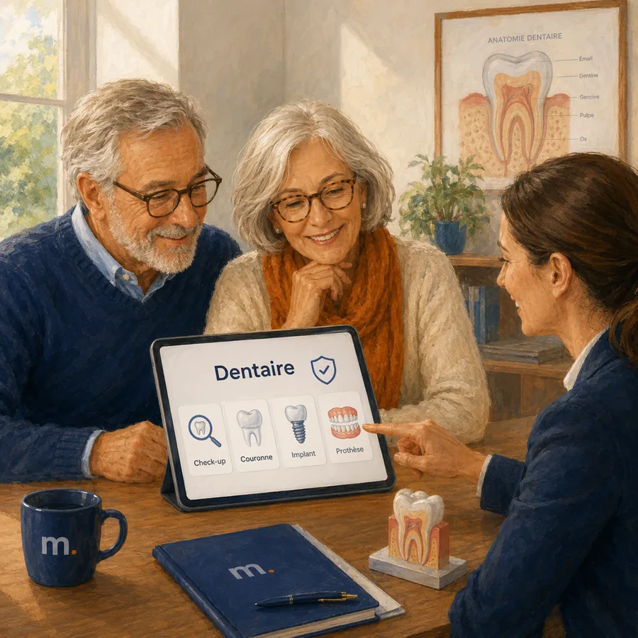 Mutuelle dentaire : remboursements & tarifs
